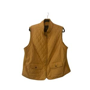 Talbots quilted vest